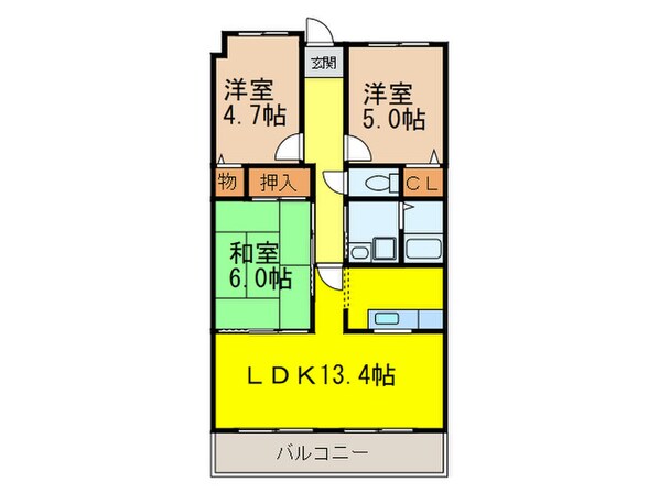 ヴィオラ千里の物件間取画像